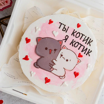 Бенто-торт Котики