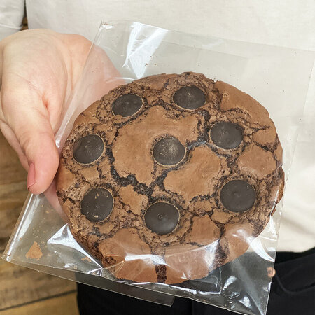 Печенье шоколадное большое